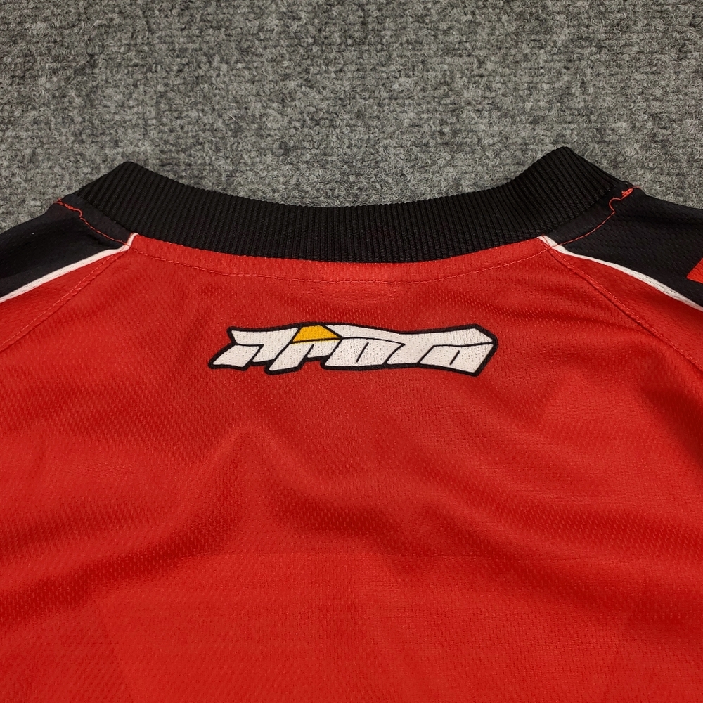 Vintage Proto Dye Paintball Jersey Gradient Spellout Orange Y2K Motorcross Large - Picture 7 of 13